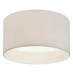 Bevel Round 450/600 Shade- Oyester/White Finish