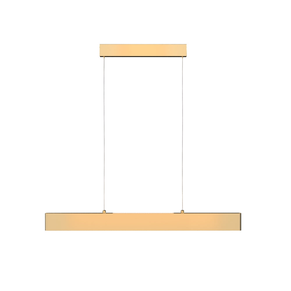 Step LED Linear Pendant Light- Gold/ White/ Black Finishes