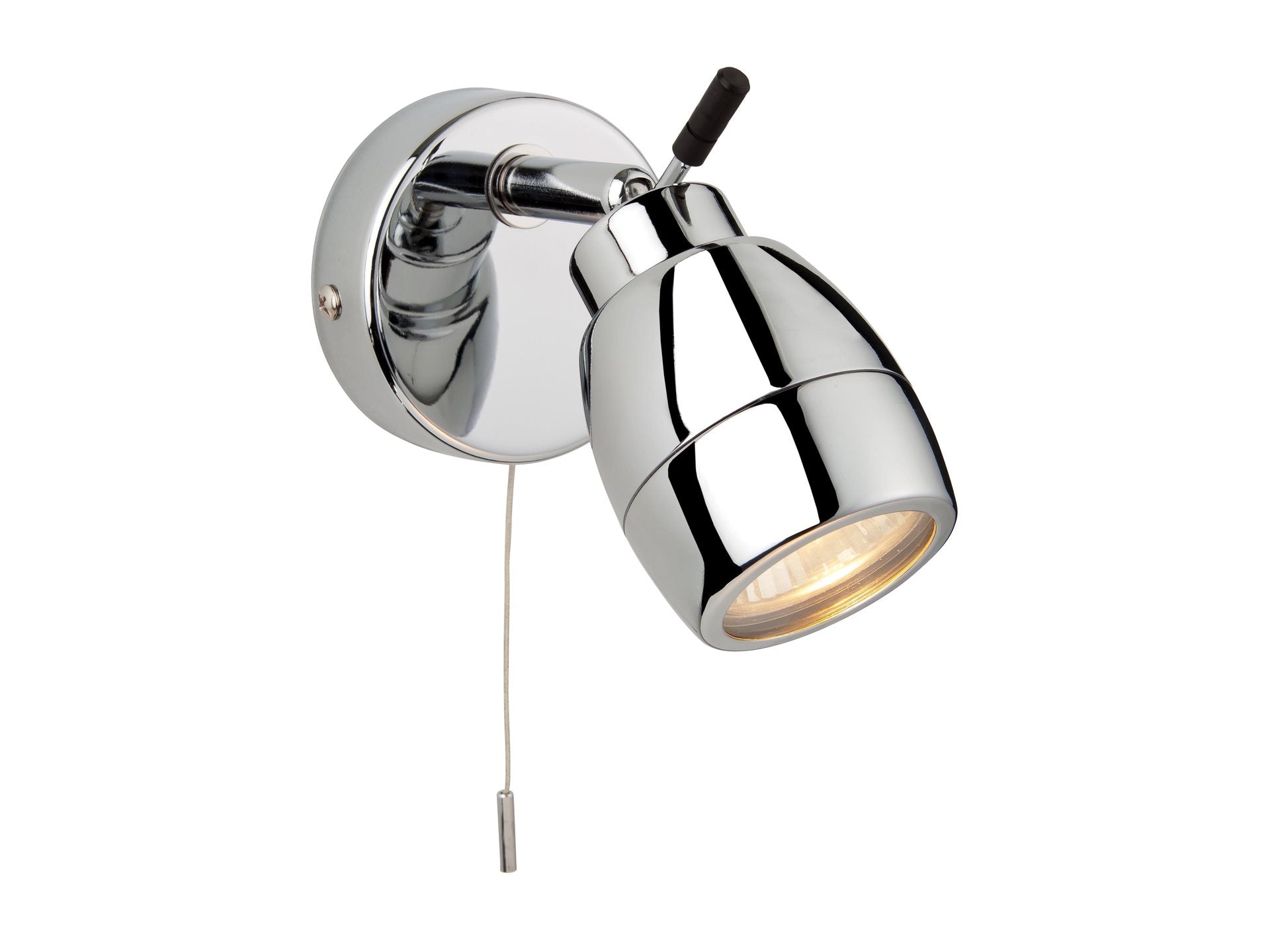 Marine Single Spot Light- Chrome/ White