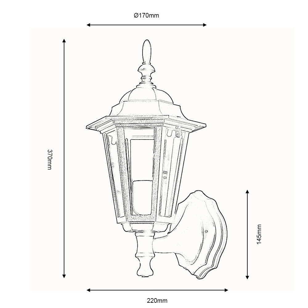 Haxby Outdoor Wall Light
