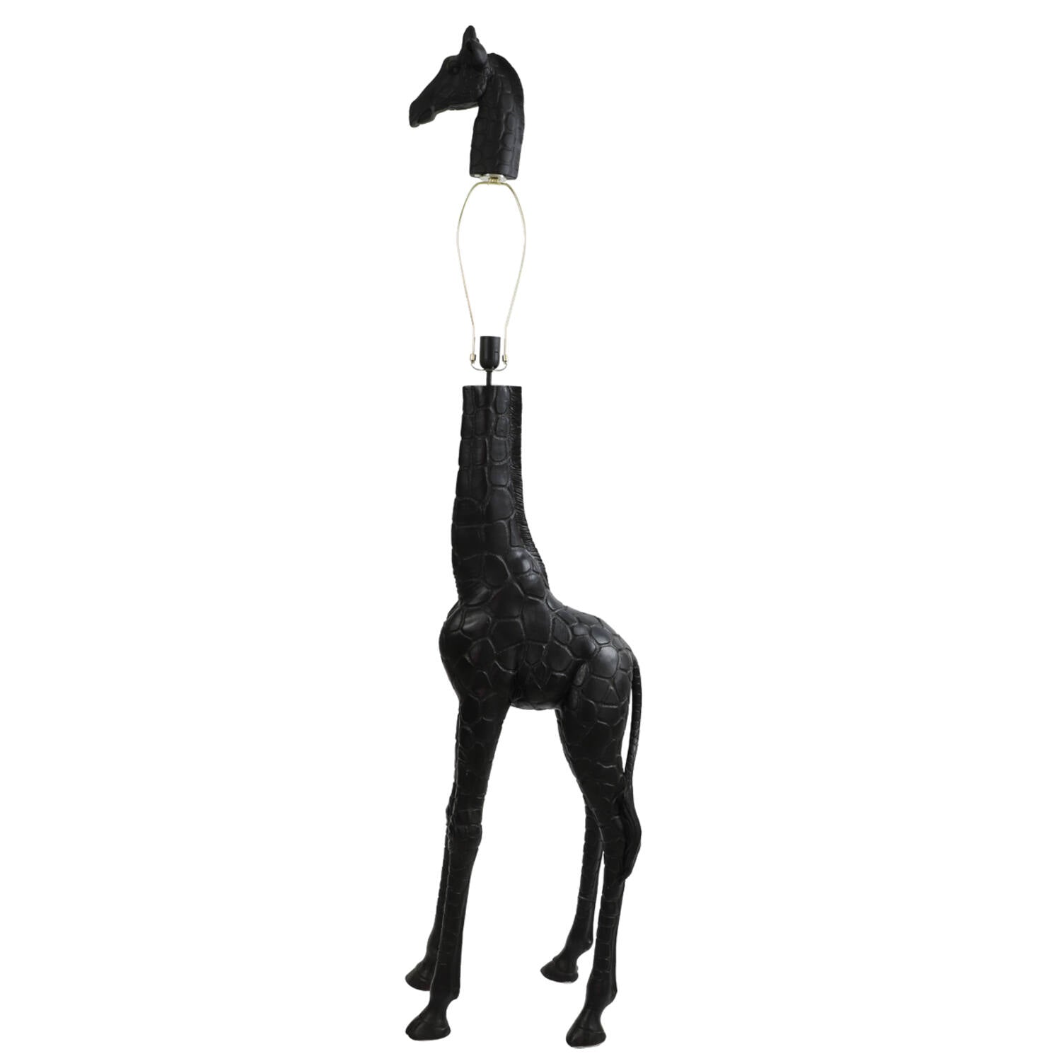 Giraffe Statement Floor Lamp - Bronze/Black