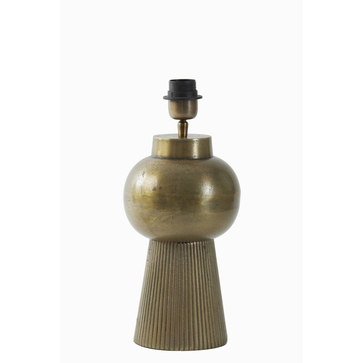 Shaka Table Lamp Base Only- Antique Bronze