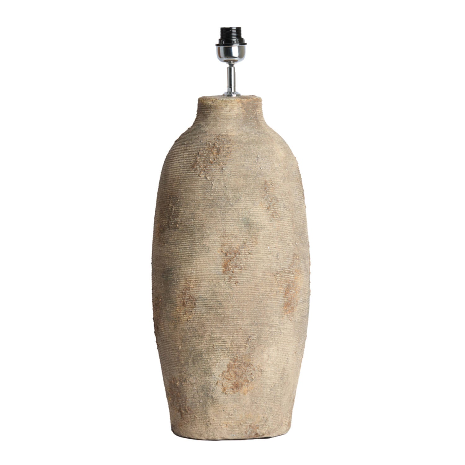 Lucente Lamp Base- Ceramics Antique Dark Brown