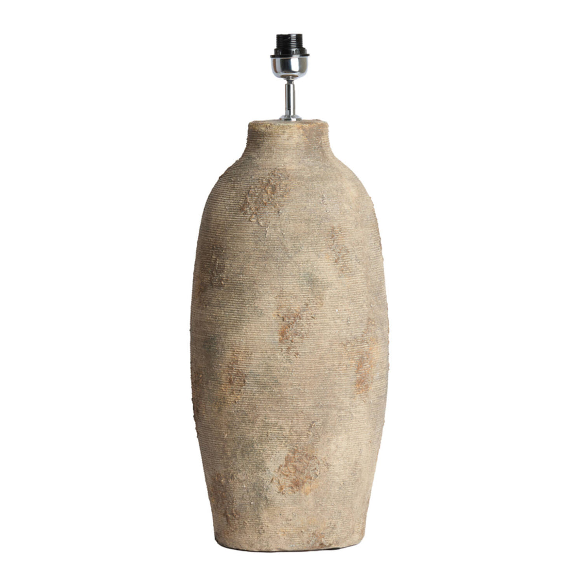 Lucente Lamp Base- Ceramics Antique Dark Brown