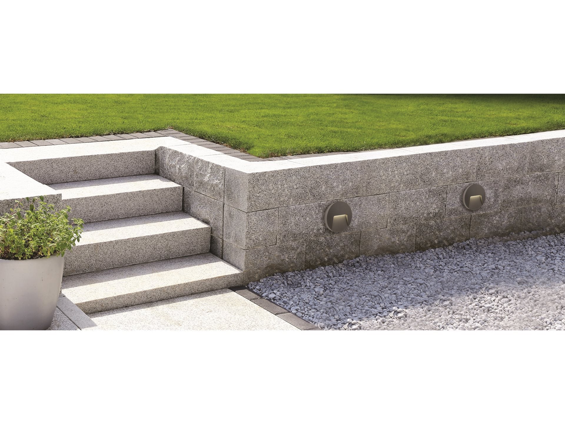 Golf LED Wall & Step Light - Round/ Square Finish