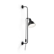 Shower Wall Light Fitting - Black Finish - Cusack Lighting