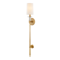 Amherst 1Lt Wall Sconce - Brass/Nickel