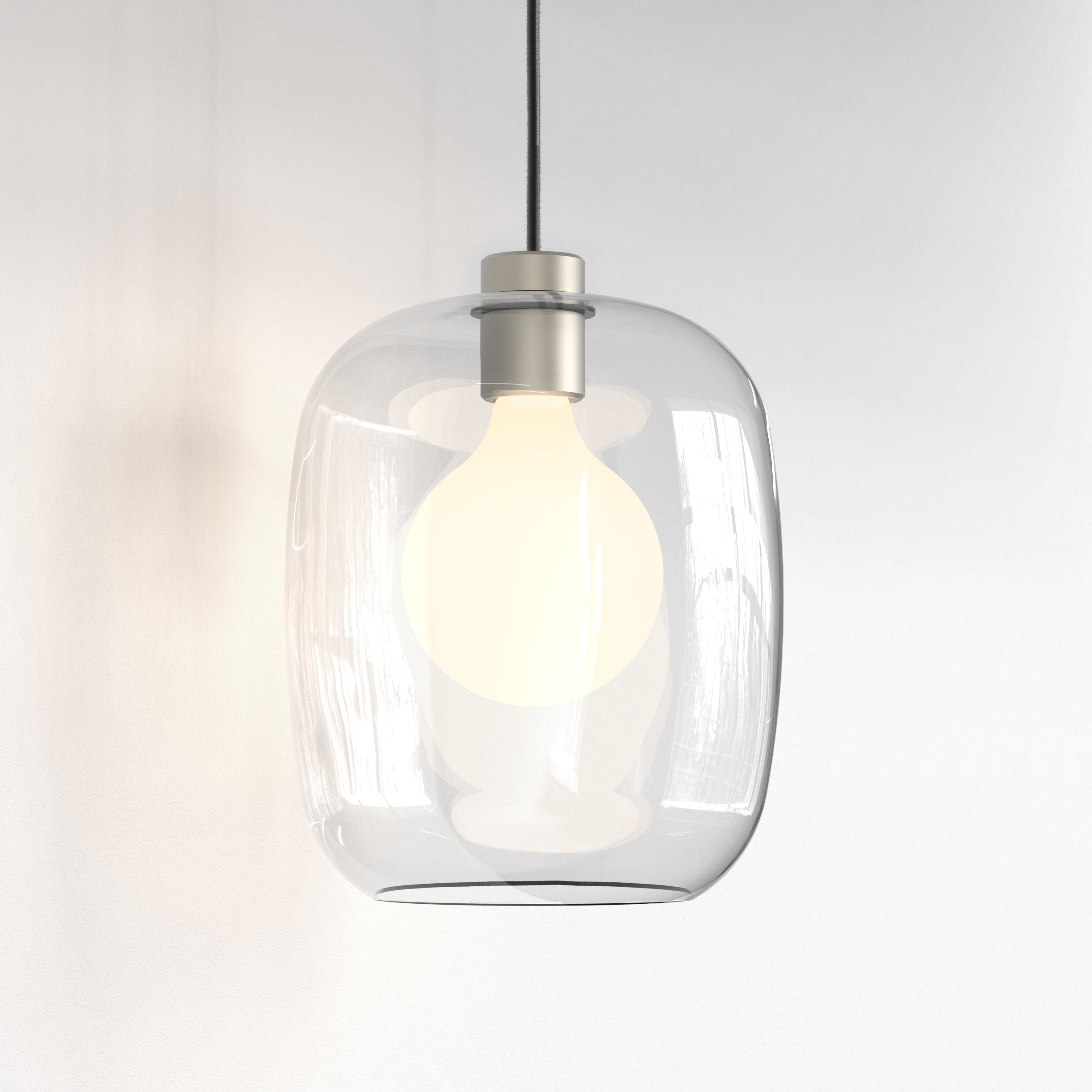Curve Glass 220/285 Glass Shade
