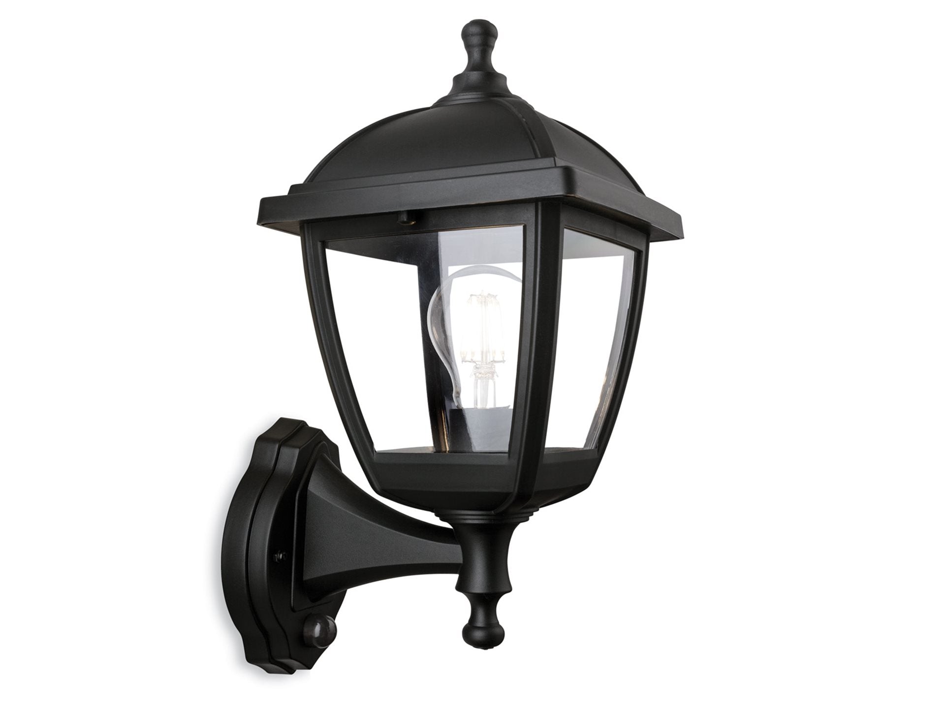 Palma Lantern - Wall Light with PIR