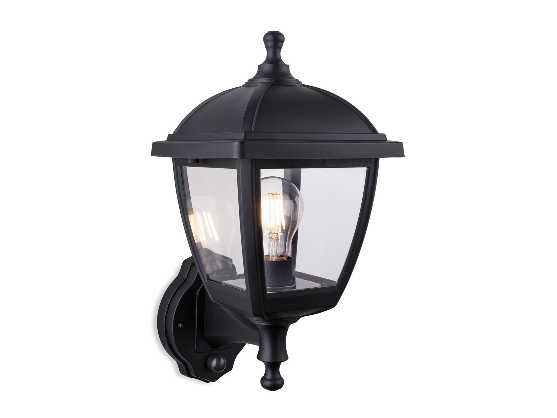 Palma Lantern - Wall Light with PIR