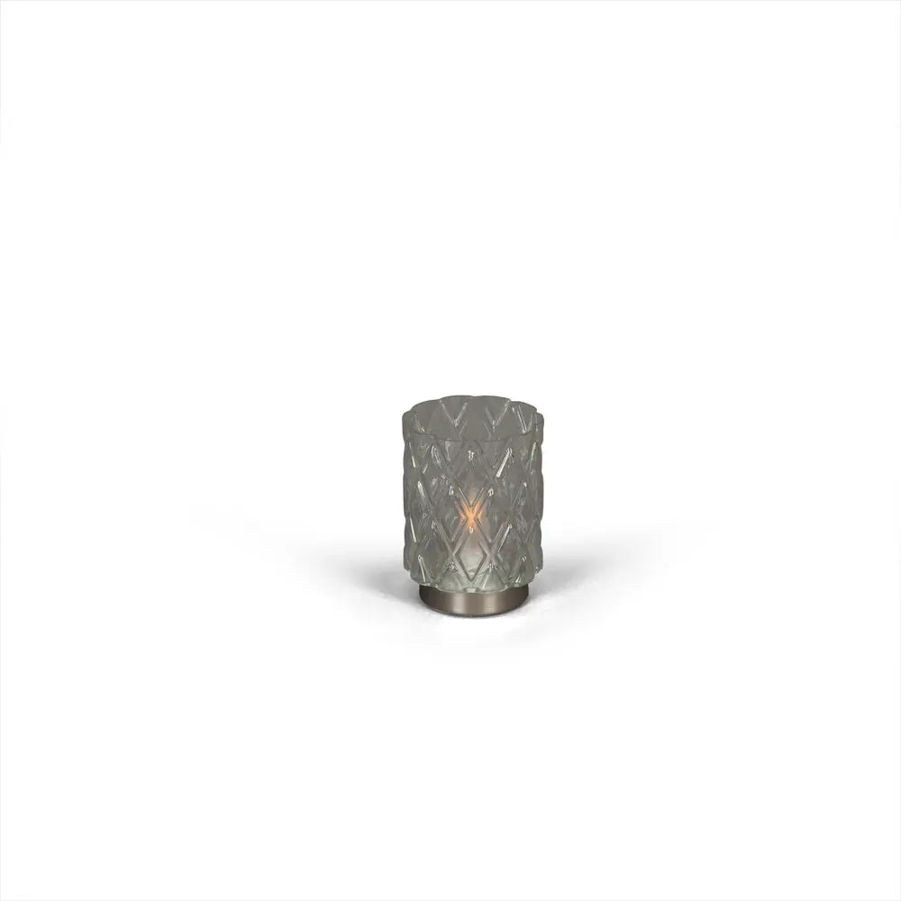 LED Rechargeable Glass Candle/ Table Lamp