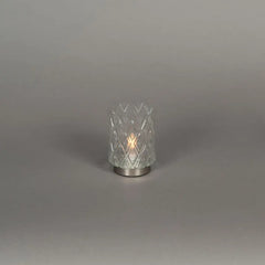 LED Rechargeable Glass Candle/ Table Lamp