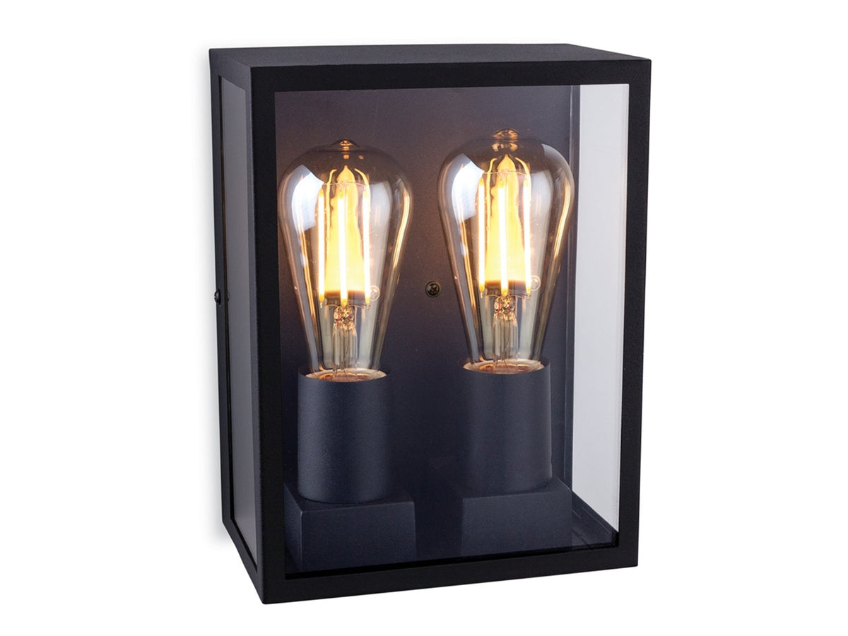 Houston Wall Light in Black