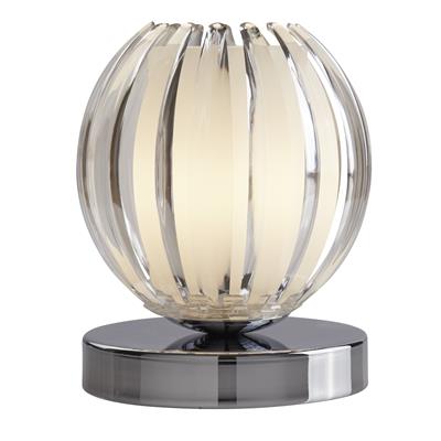 Claw Touch Table Lamp - Chrome/Smoked