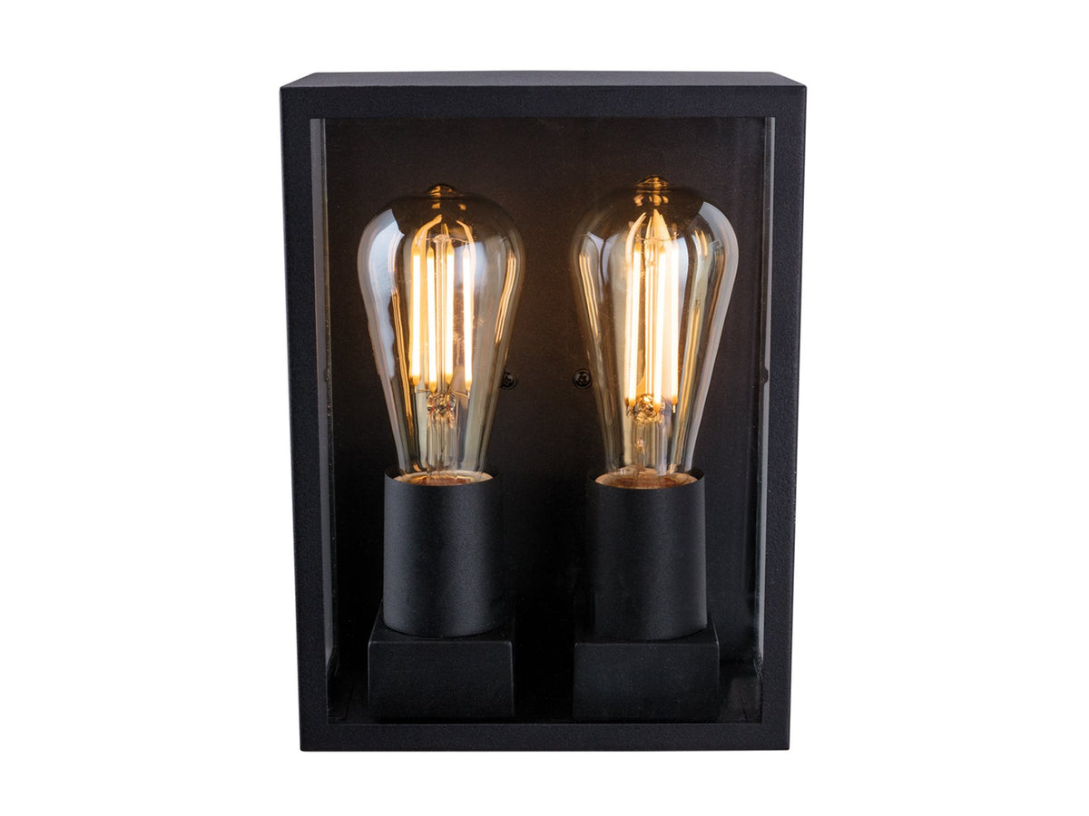 Houston Wall Light in Black