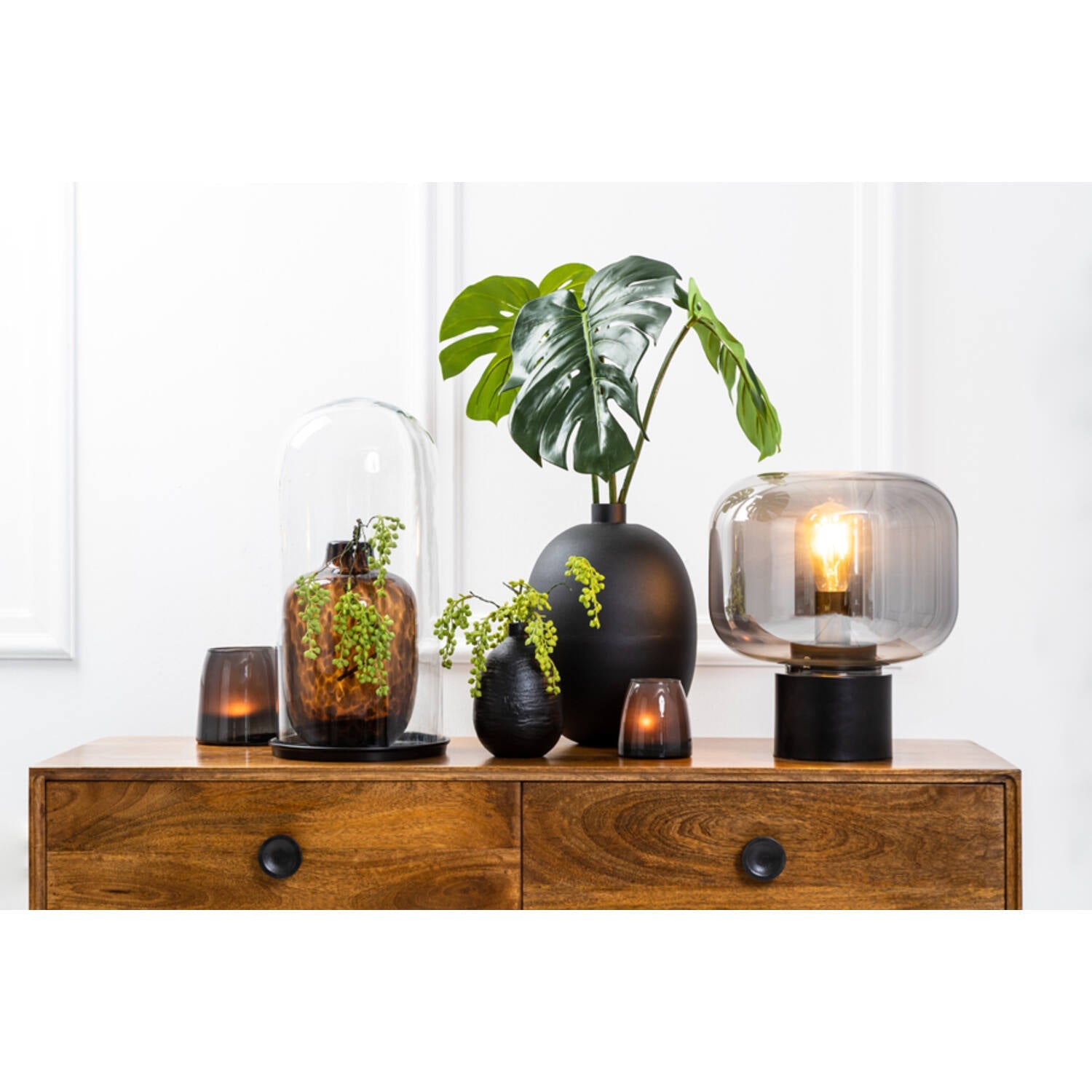 Arturan Table Lamp - Black/Bronze