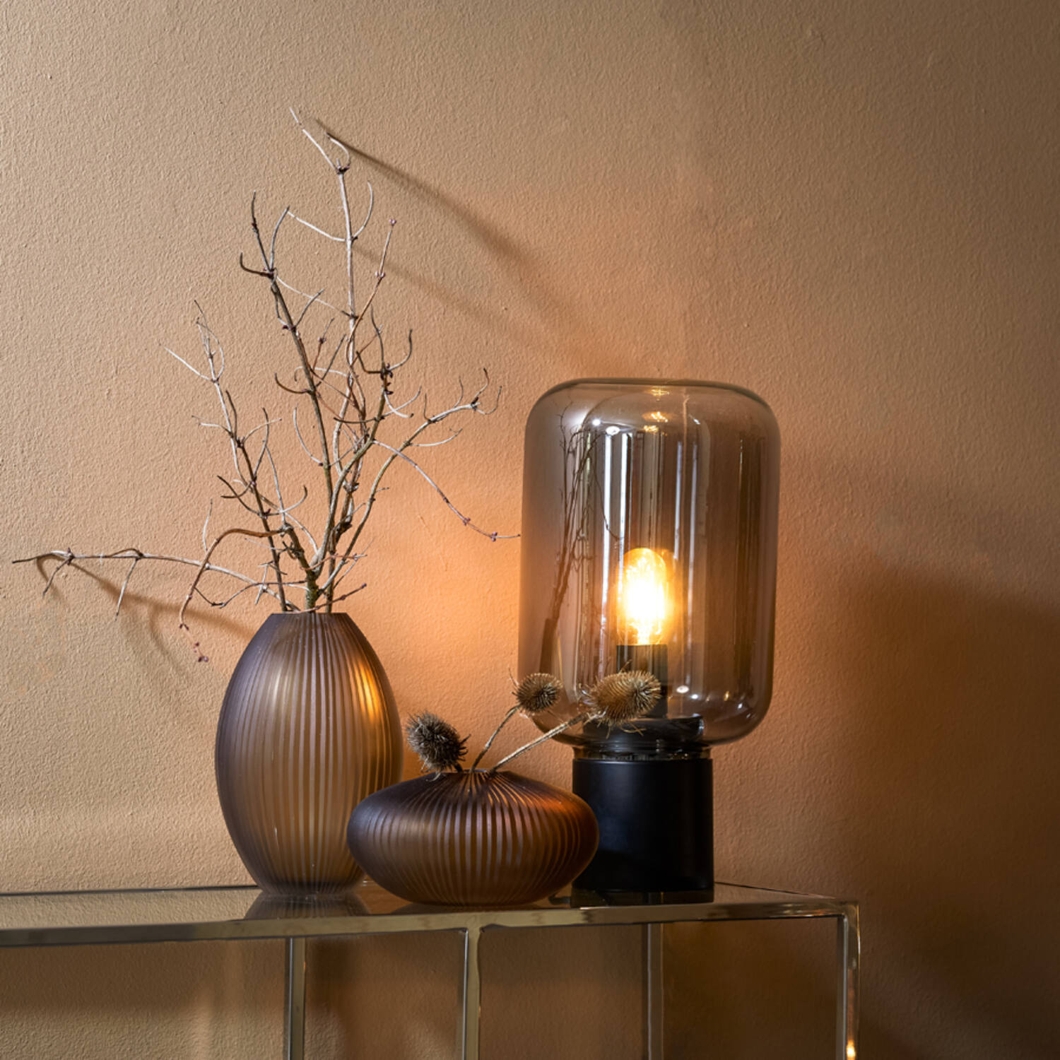 Arturan Table Lamp - Black/Bronze