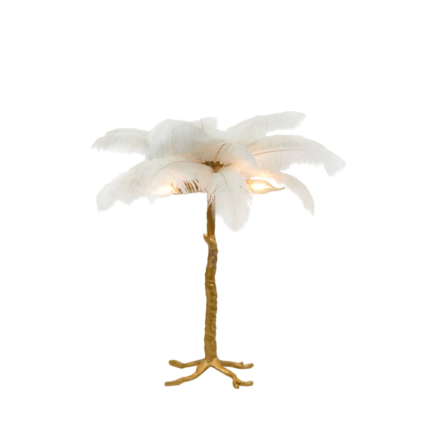 Feather Table Lamp