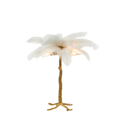 Feather Table Lamp