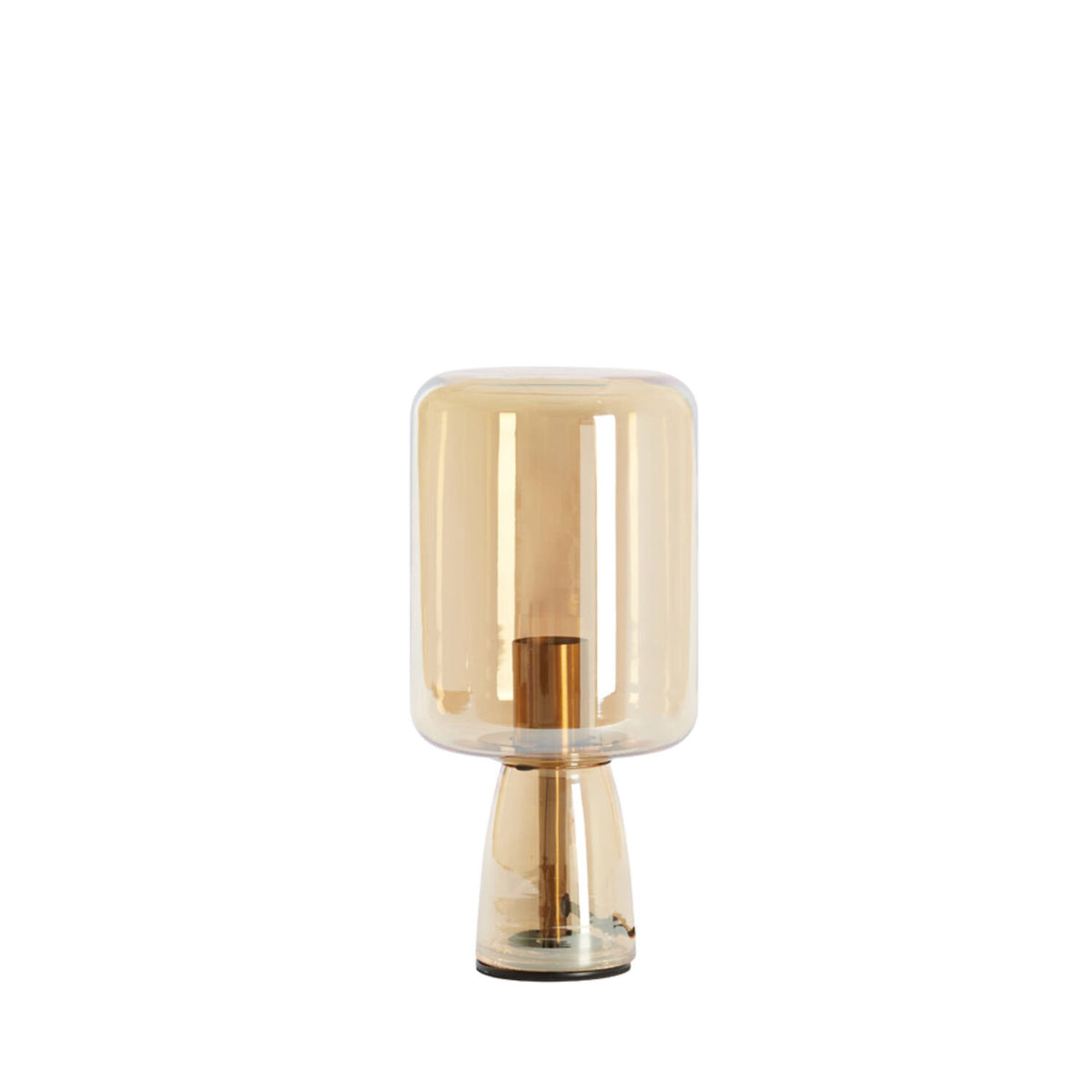 Lotta Table Lamp- Amber/ Smoked  Finishes