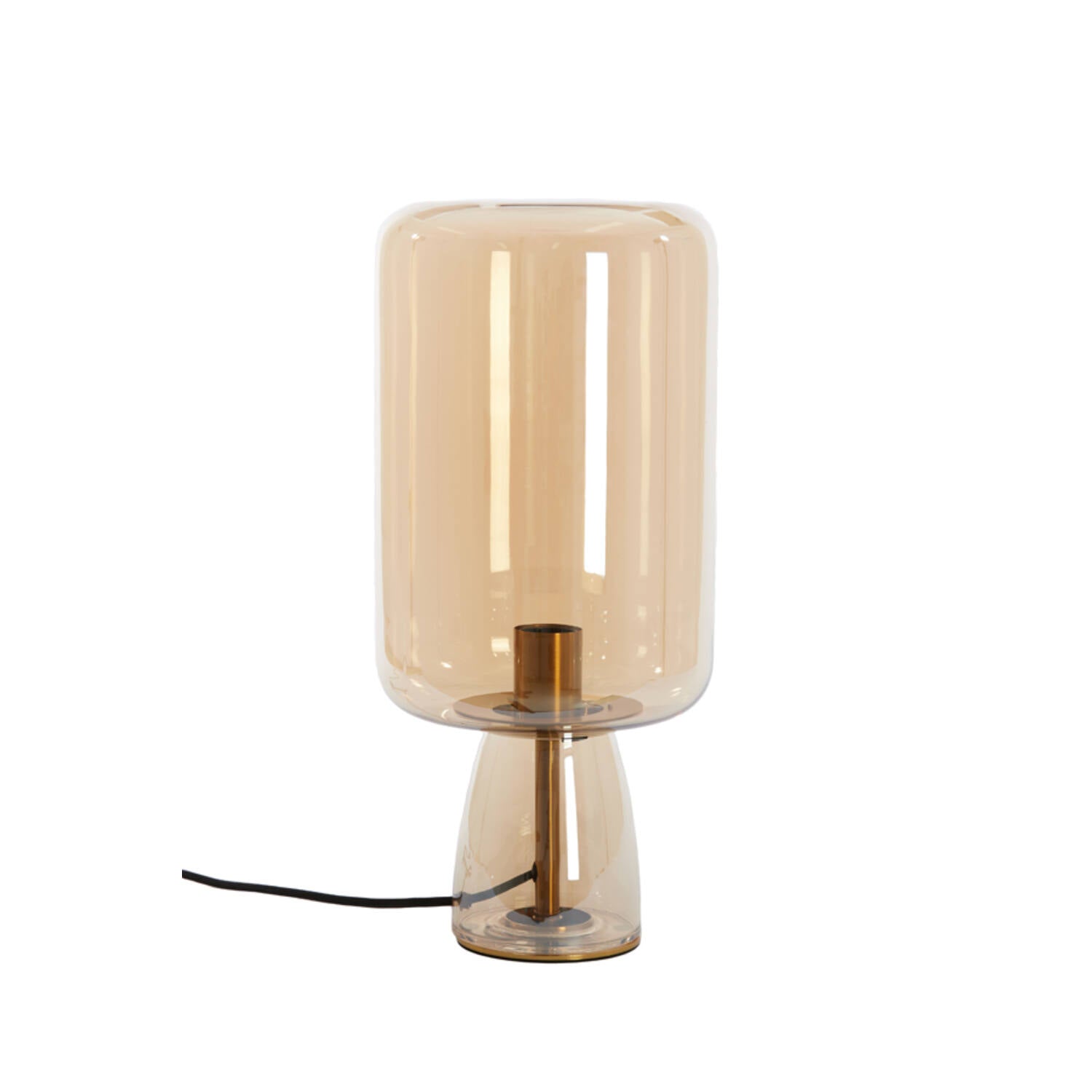 Lotta Table Lamp- Amber/ Smoked  Finishes