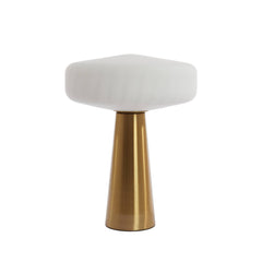 Pleat Table Lamp- White/ Clear/ Brown Finishes