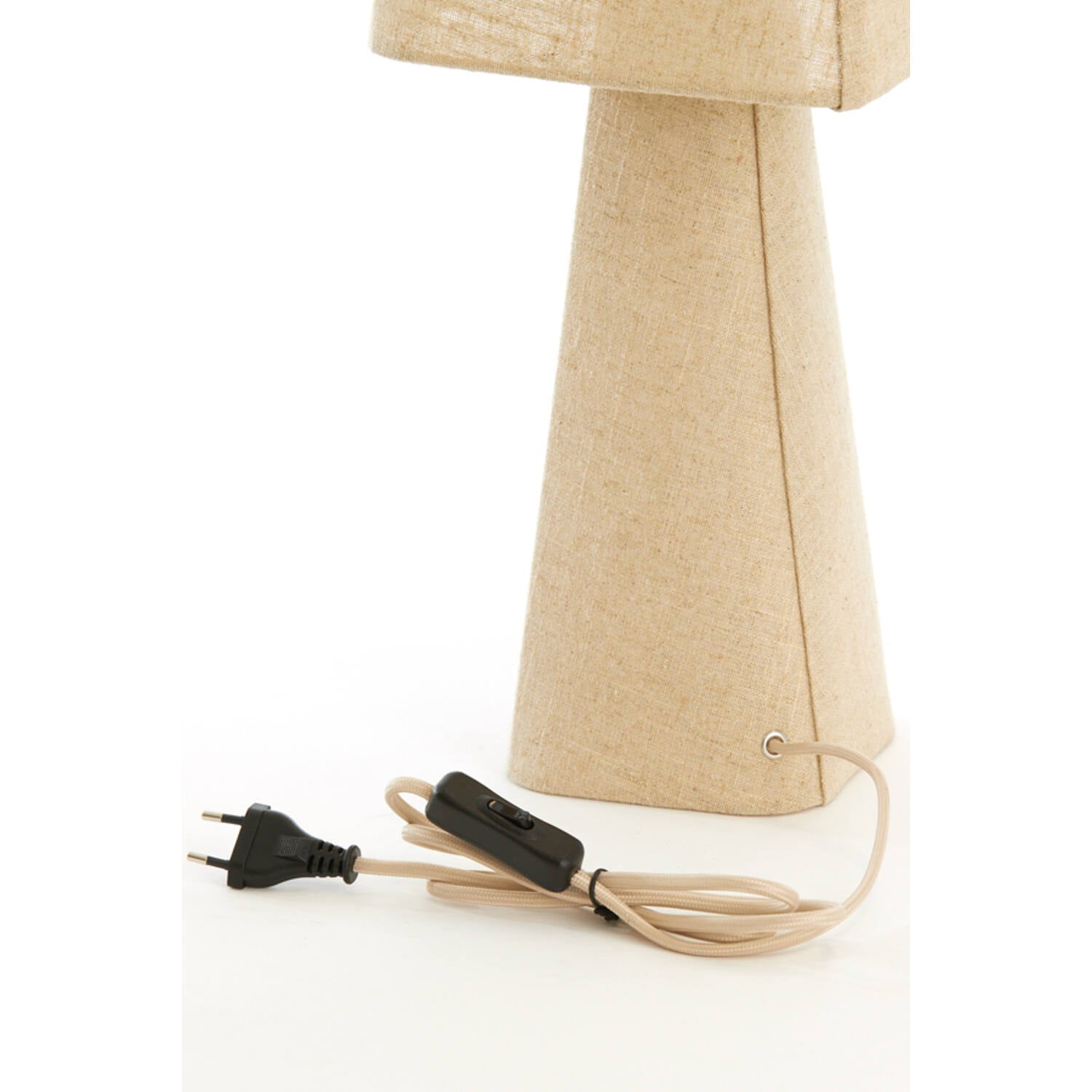Mikko Table Lamp- Linen Natural