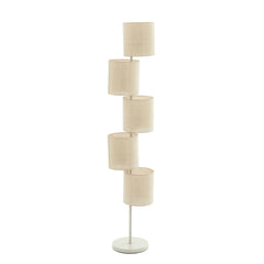 Benigno Statement Floor Lamp - White