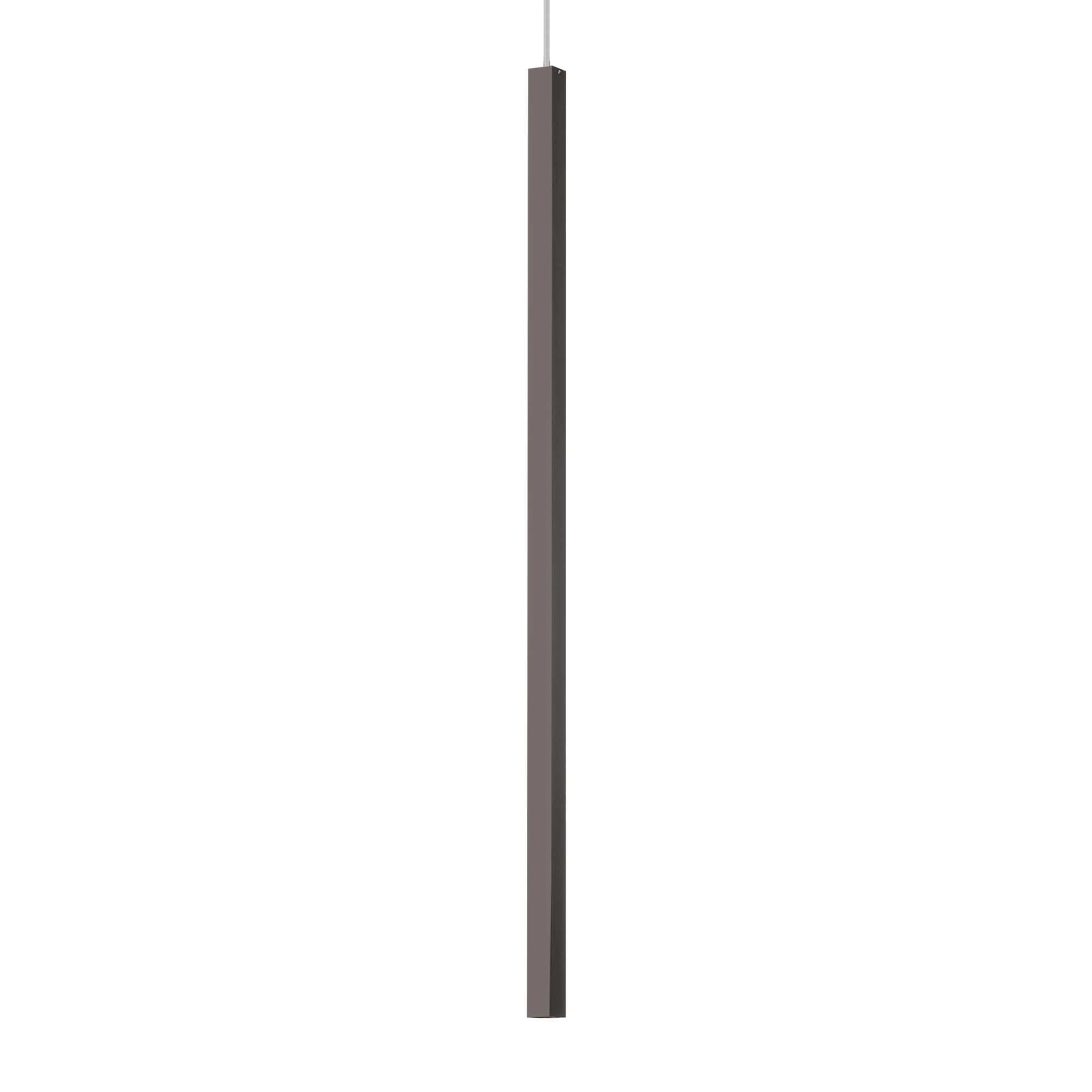 Ultrathin Pendant Light Fitting - White/Chrome/Black Finish