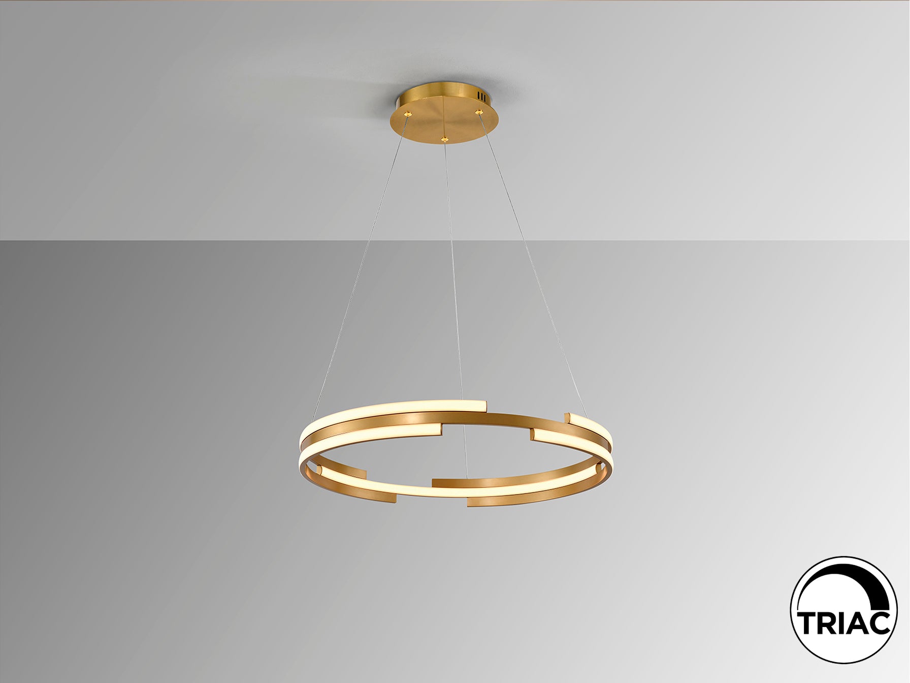 Ciclos Centre Ceiling Light- Gold Finish