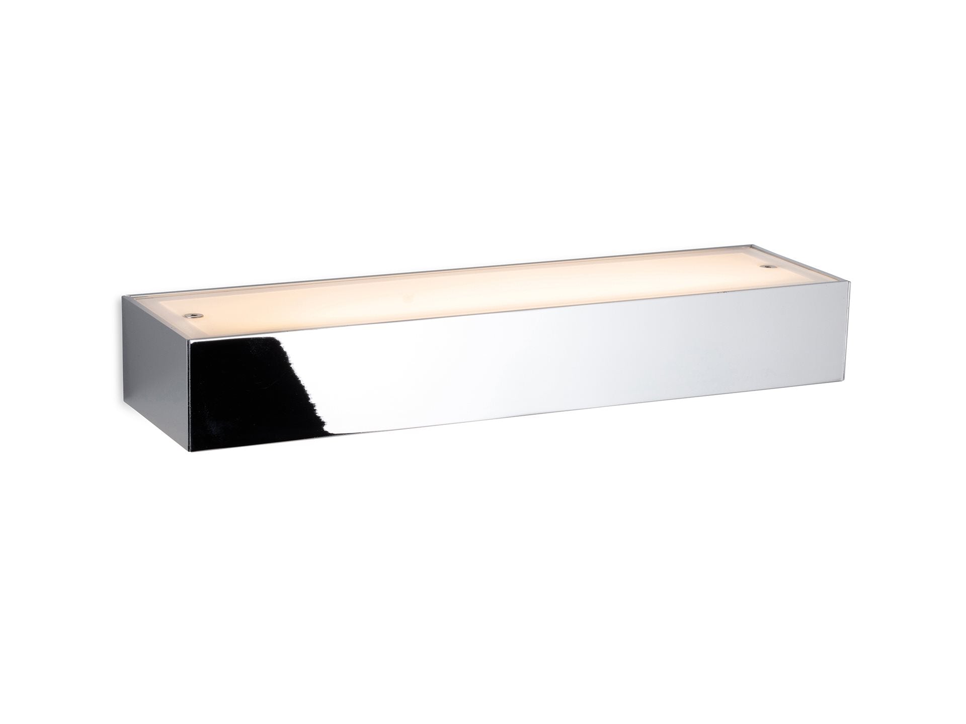 Zulu LED Wall Light - Chrome with Opal White Glass Diffuser