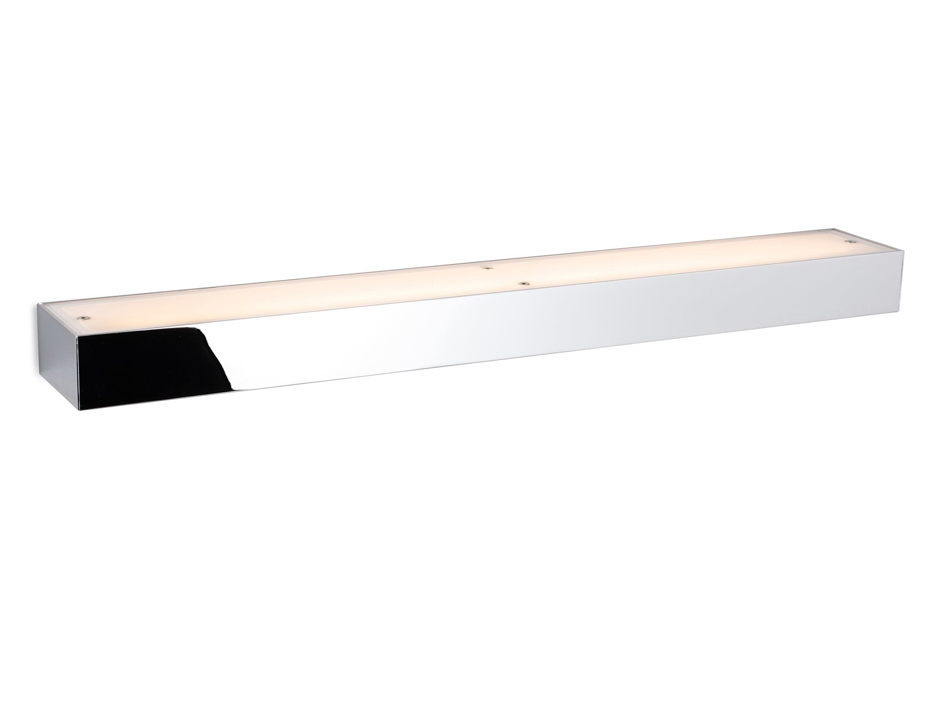 Zulu LED Wall Light - Chrome with Opal White Glass Diffuser