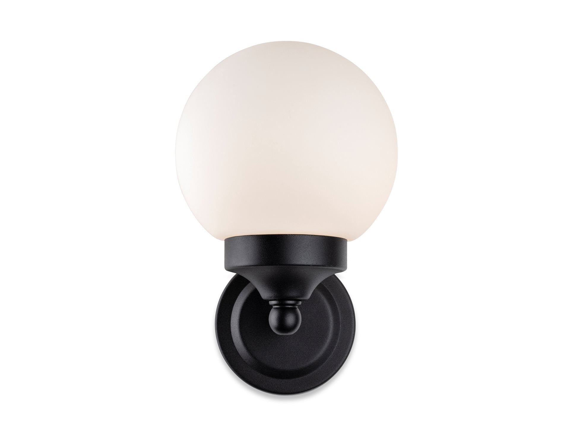 Louis Wall Light- Chrome/ Black
