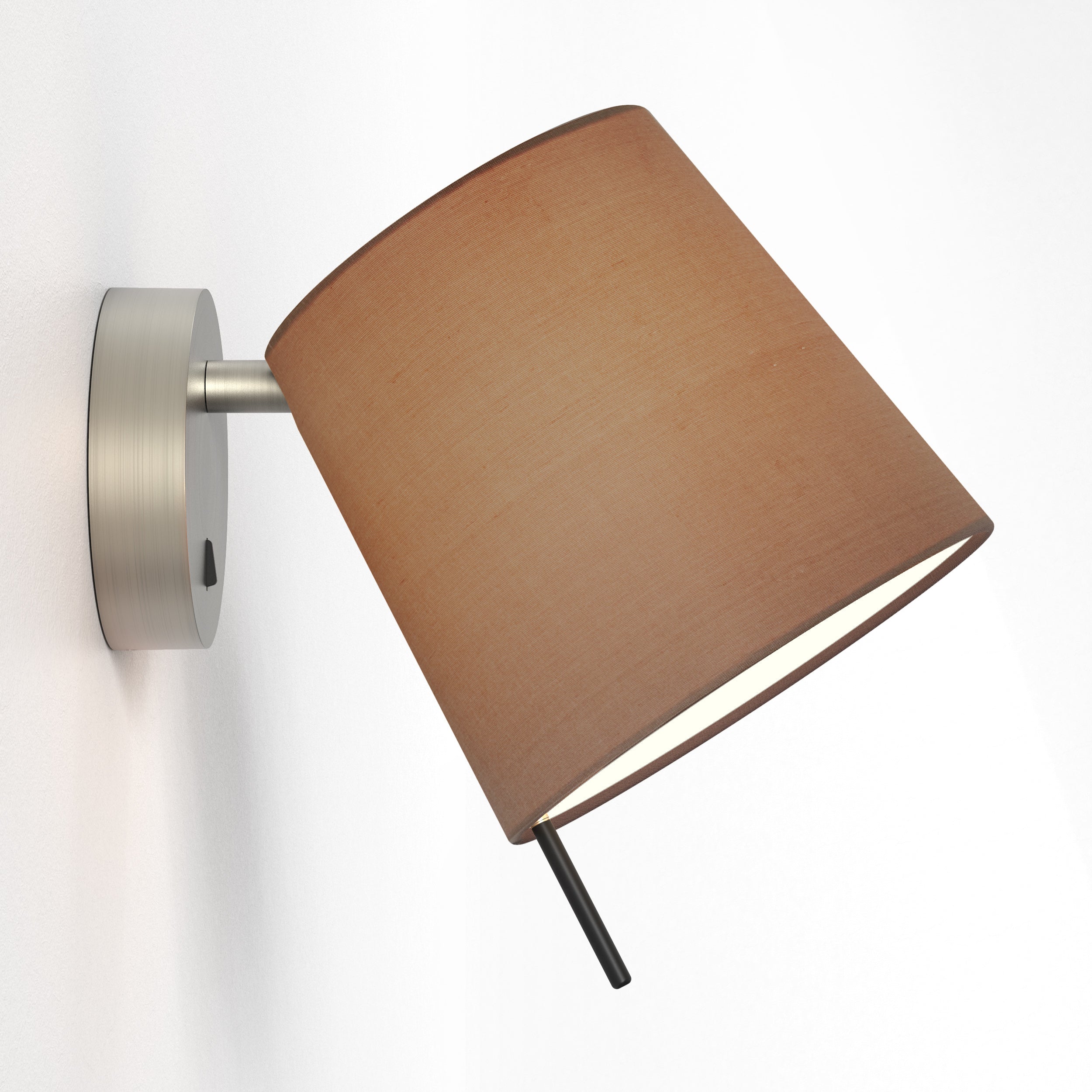 Mitsu Wall Light- Matt Nickel/ Bronze