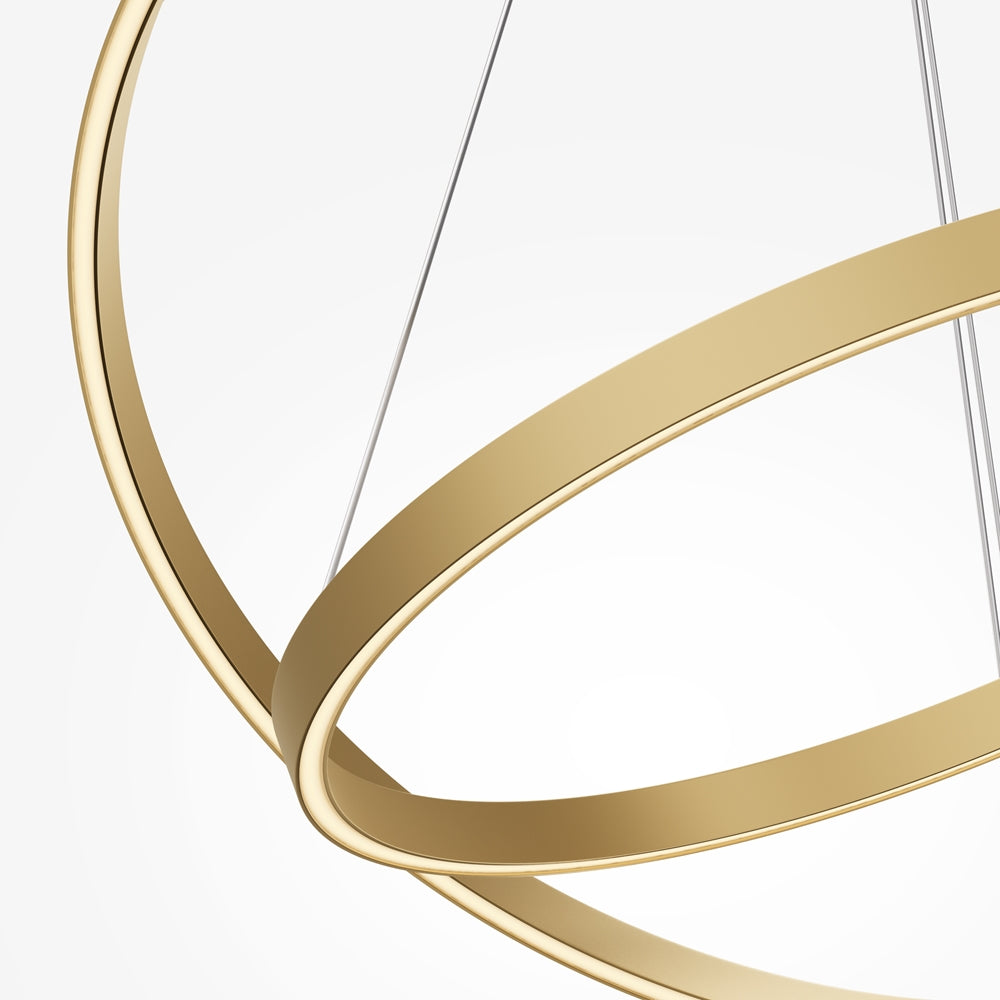 Rim Pendant- Brass Finish