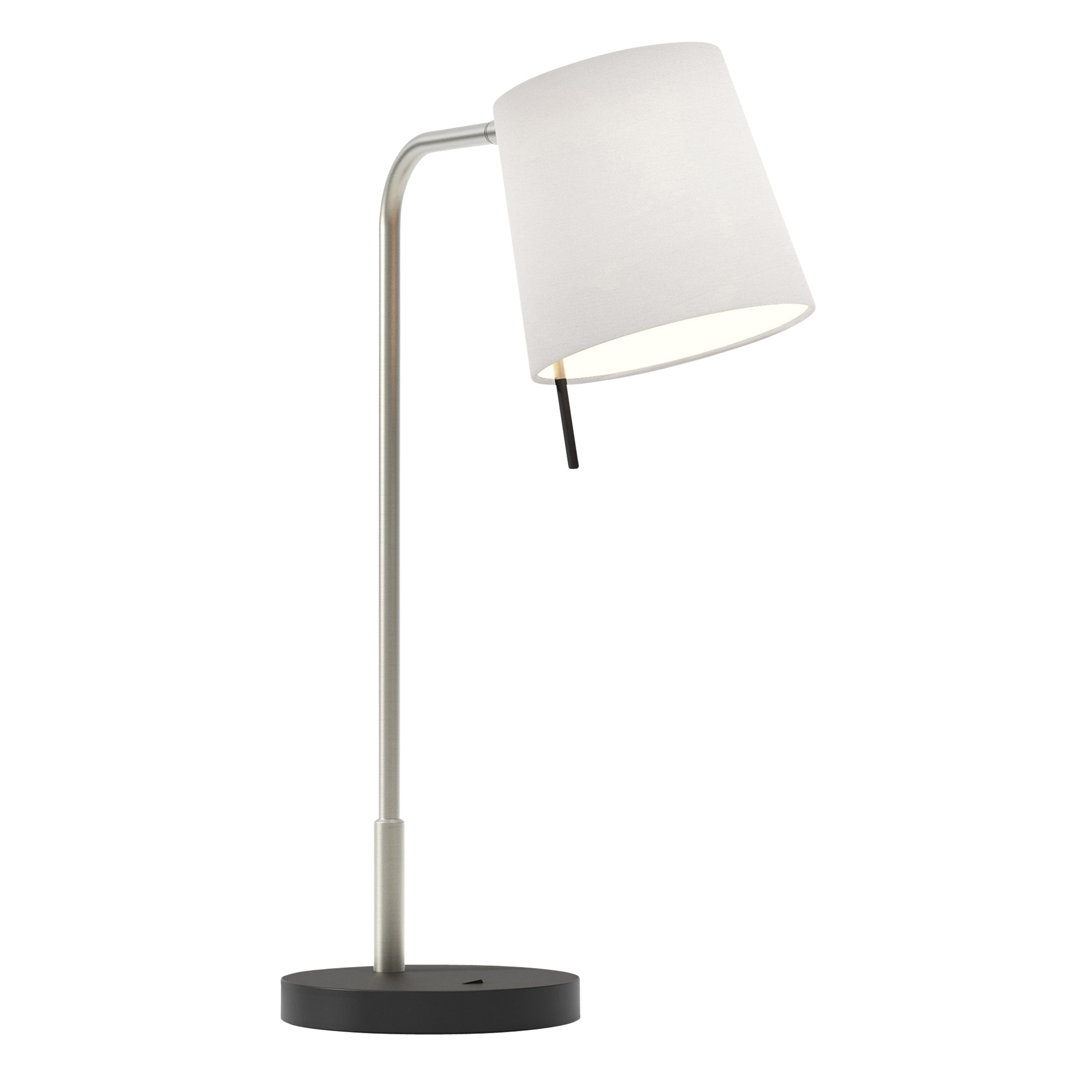 Mitsu Table Lamp- Matt Nickel/ Bronze