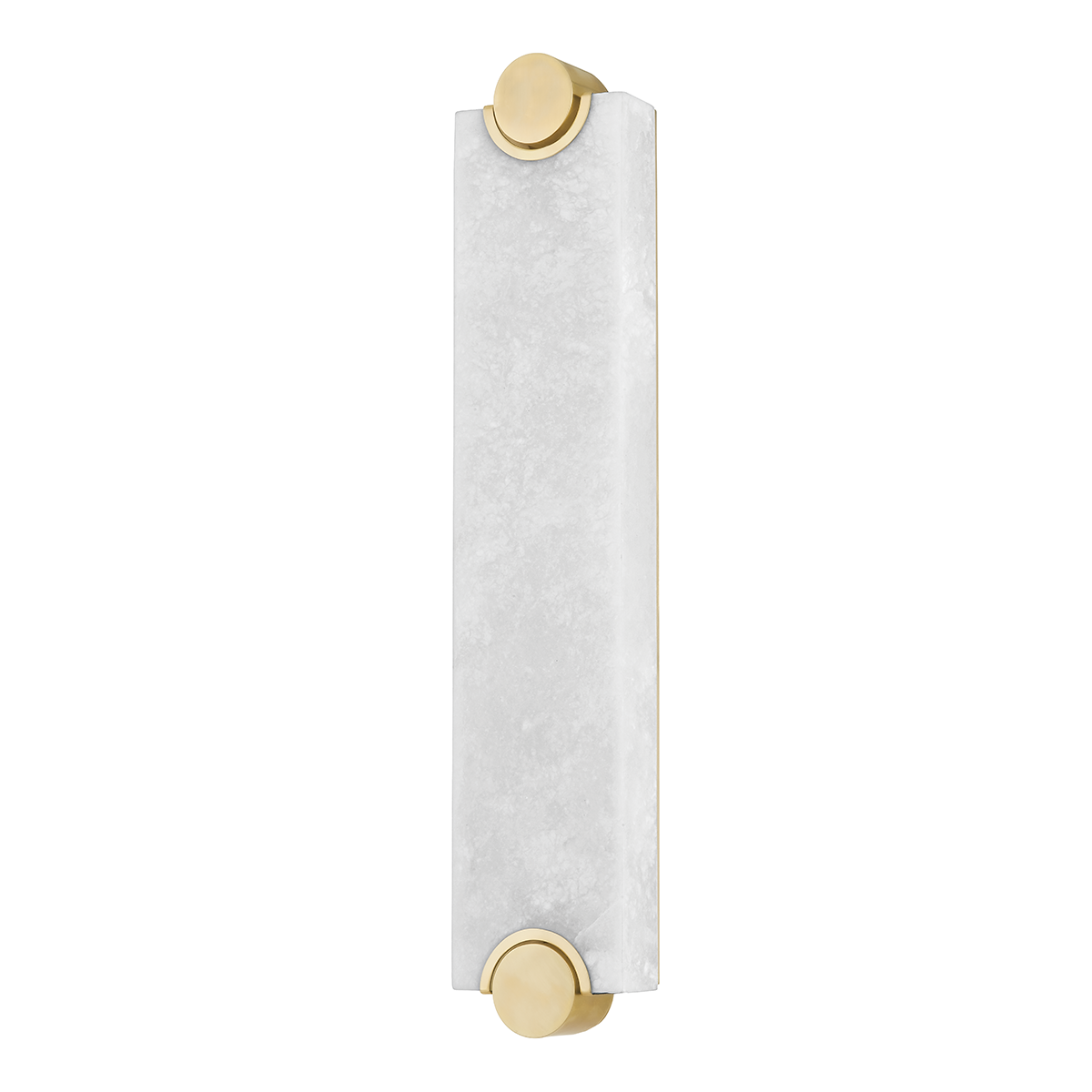 Brant LED Wall Sconce - Brass & Alabaster