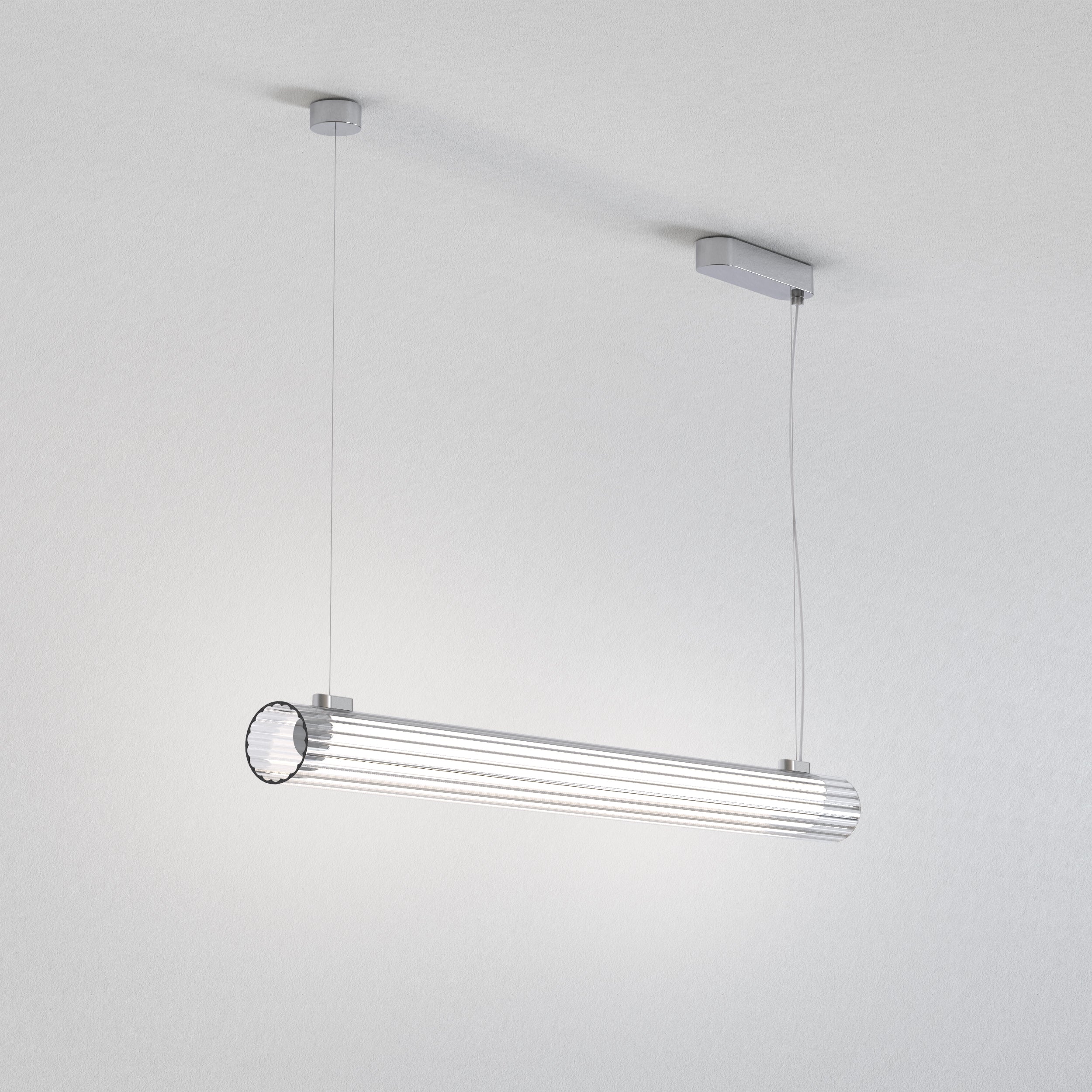 io Pendant 1000- Polished Chrome/ Black