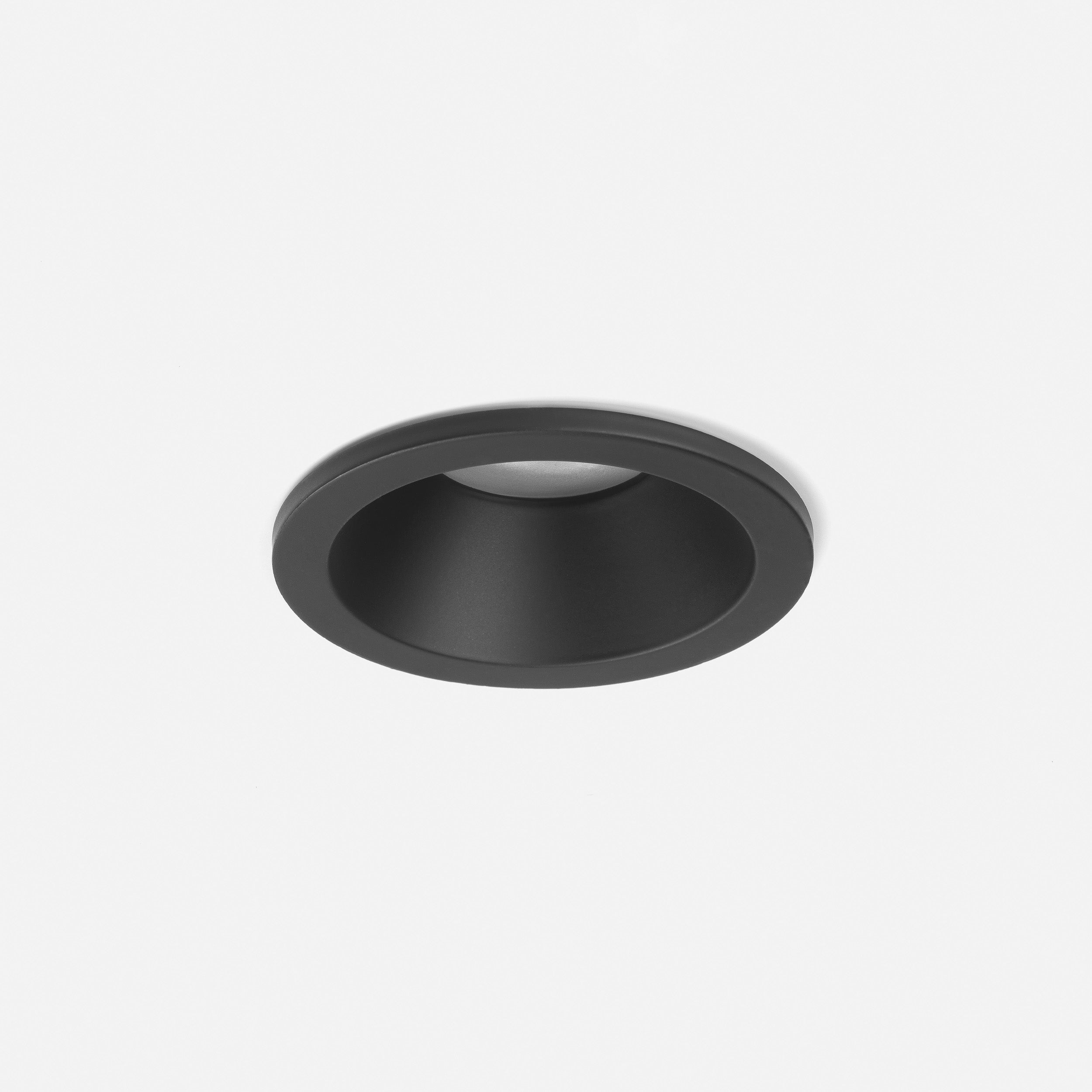 Minima Round/Square IP65 Bathroom Recessed Ceiling Light Various Types - Matt Black/Matt White Finish