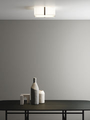 Elba Square 350/500 Shade- White/ Putty Finishes