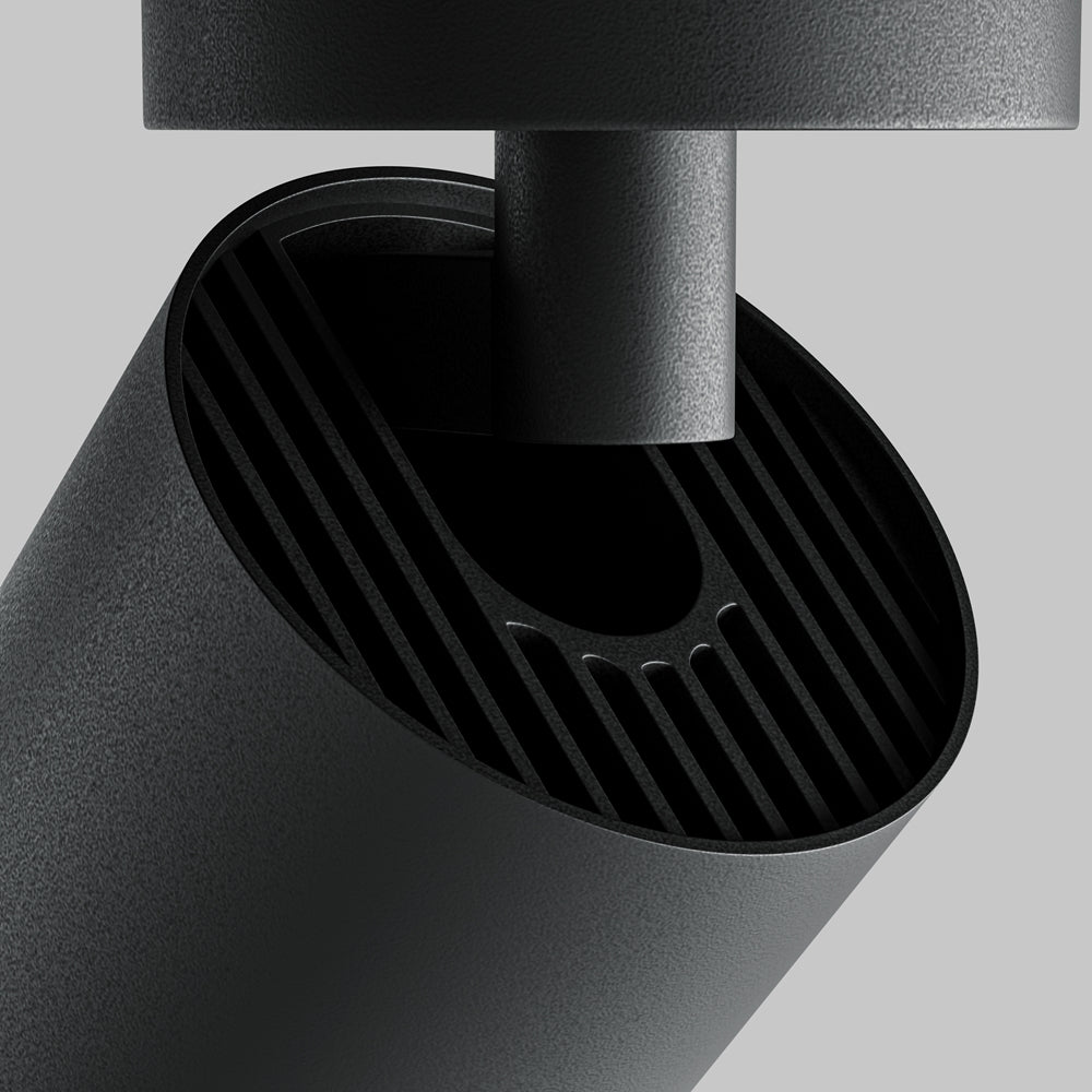 Zoom Focus Ceiling Light- Black & White Finishes