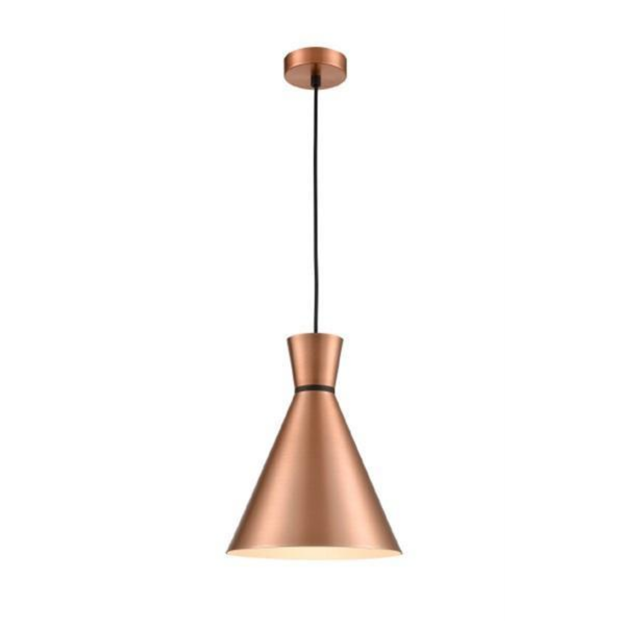 Franklite Happy Pendent Satin Copper Finish - Cusack Lighting