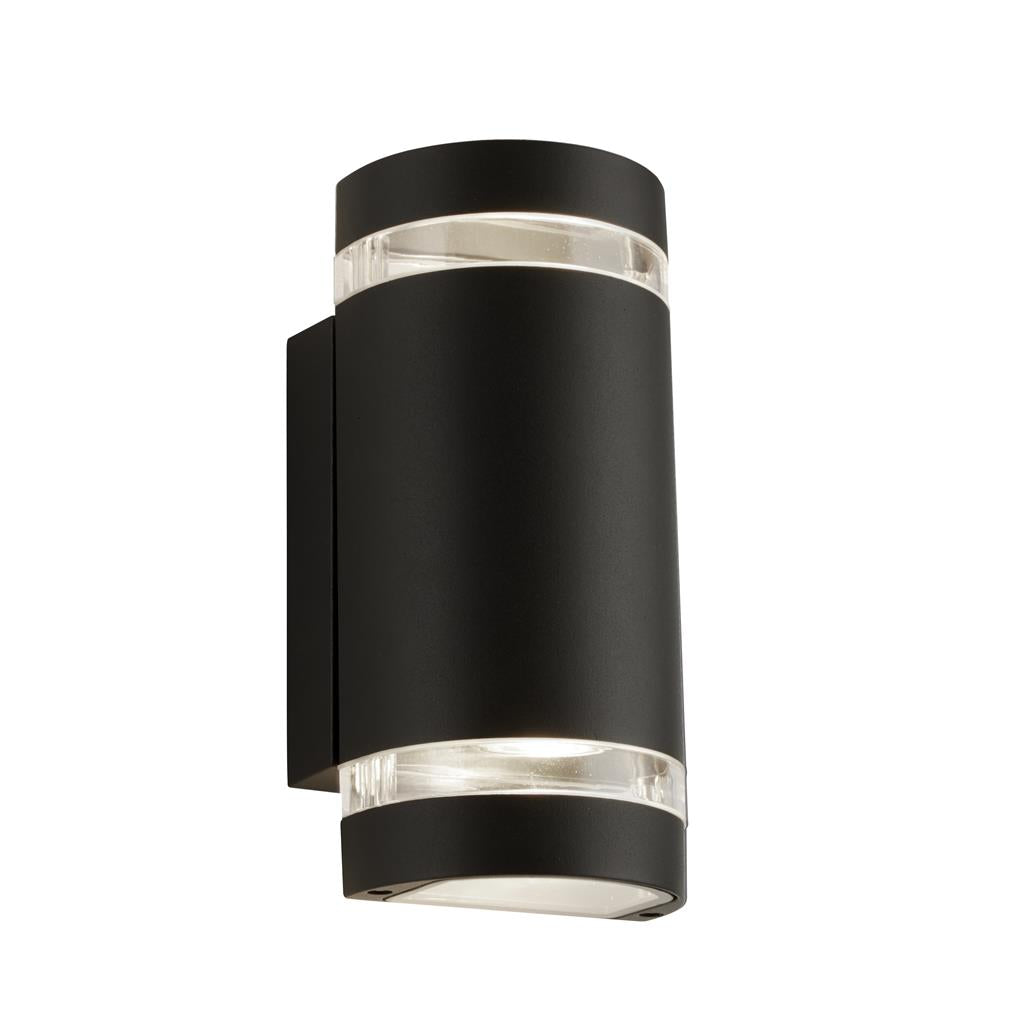 SHEFFIELD OUTDOOR WALL LIGHT - GREY & BLACK
