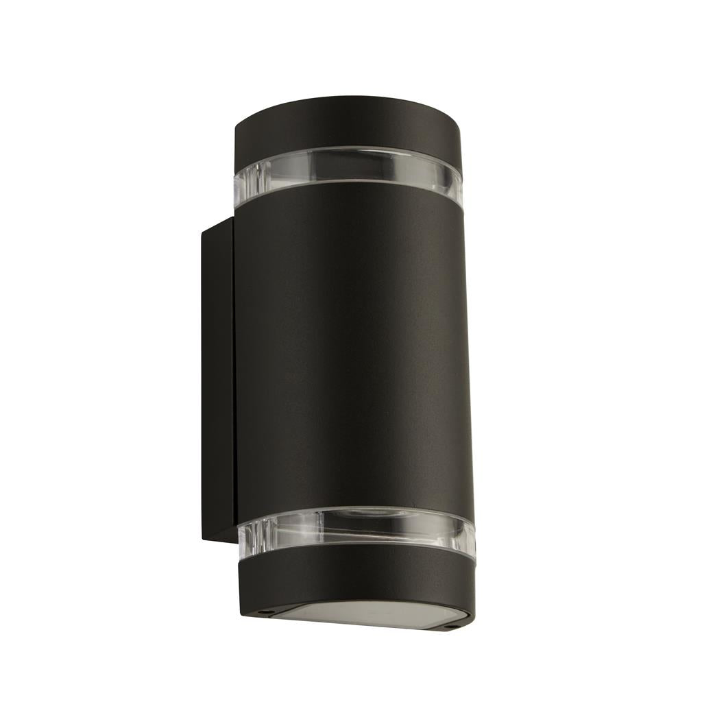 SHEFFIELD OUTDOOR WALL LIGHT - GREY & BLACK