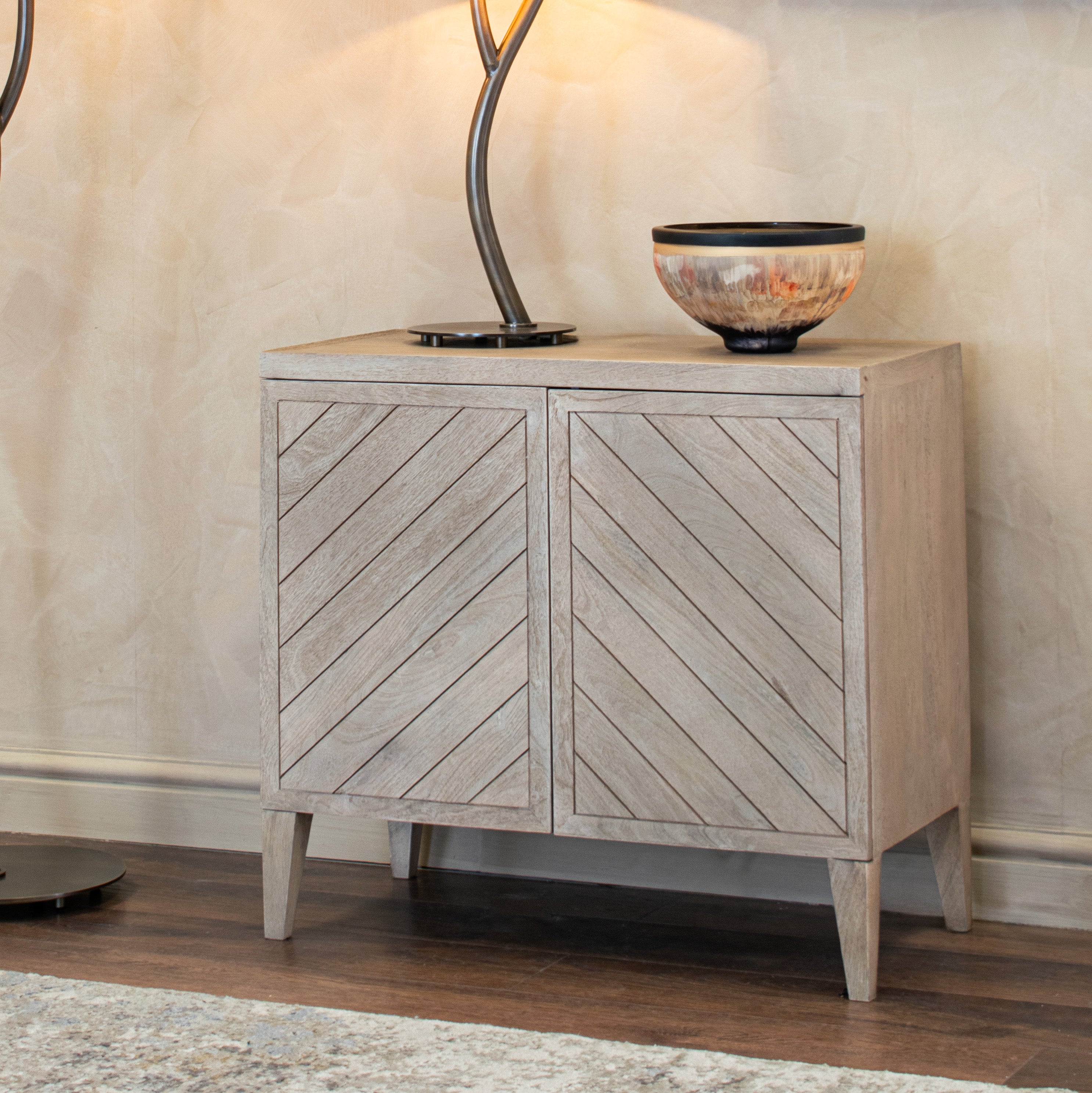 Croft Cabinet - Stonewash