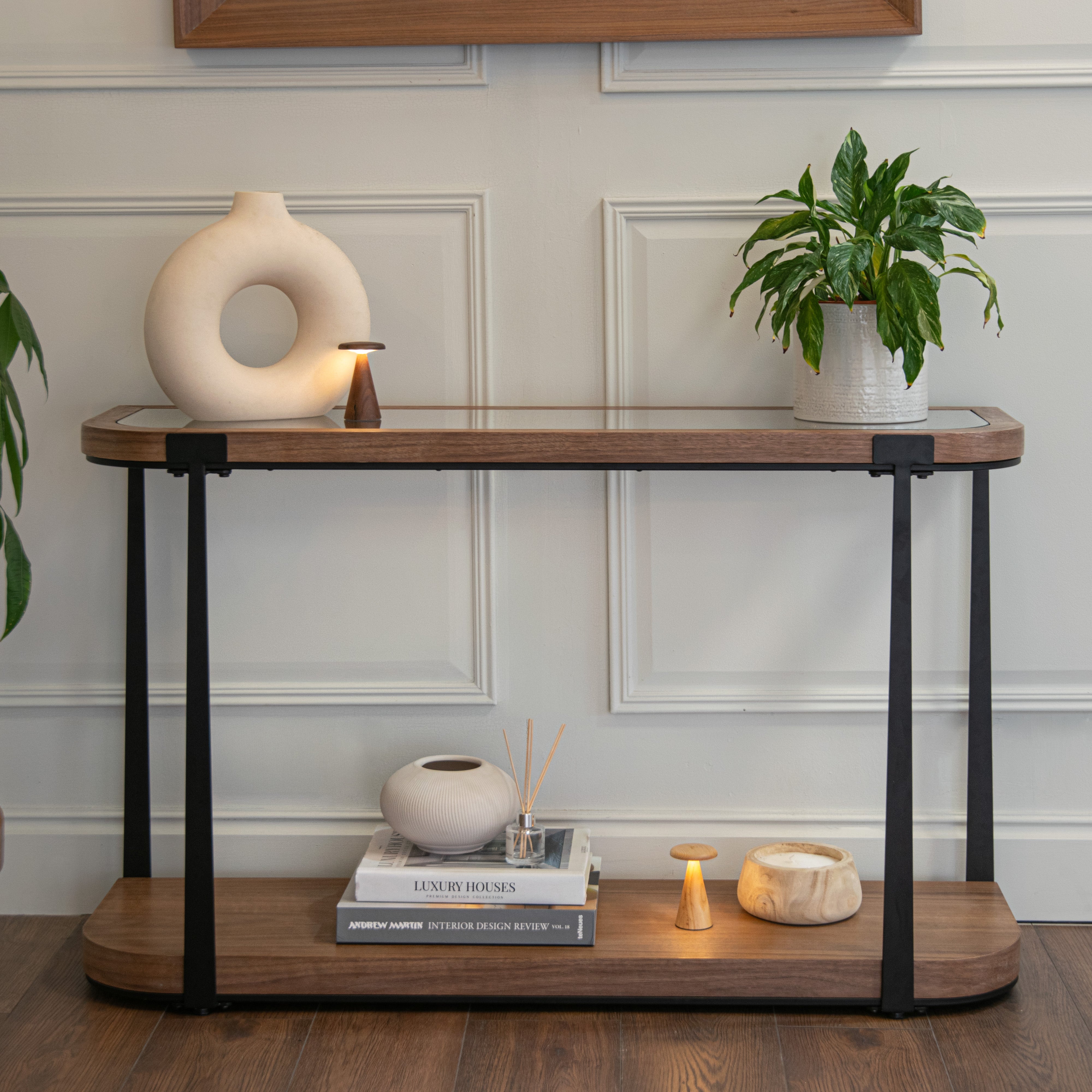 Cecilia Console Table - Walnut