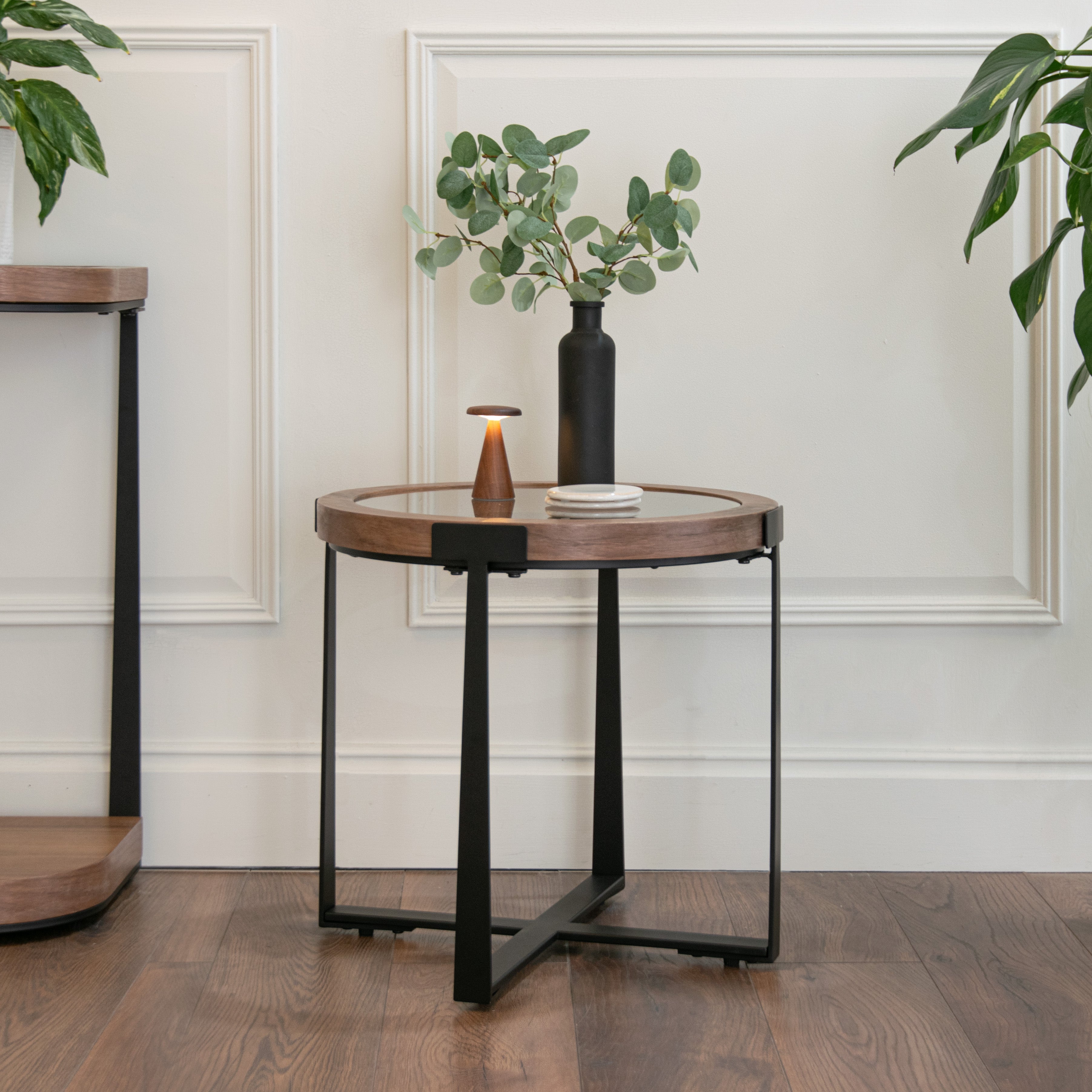 Cecilia Side Table - Walnut