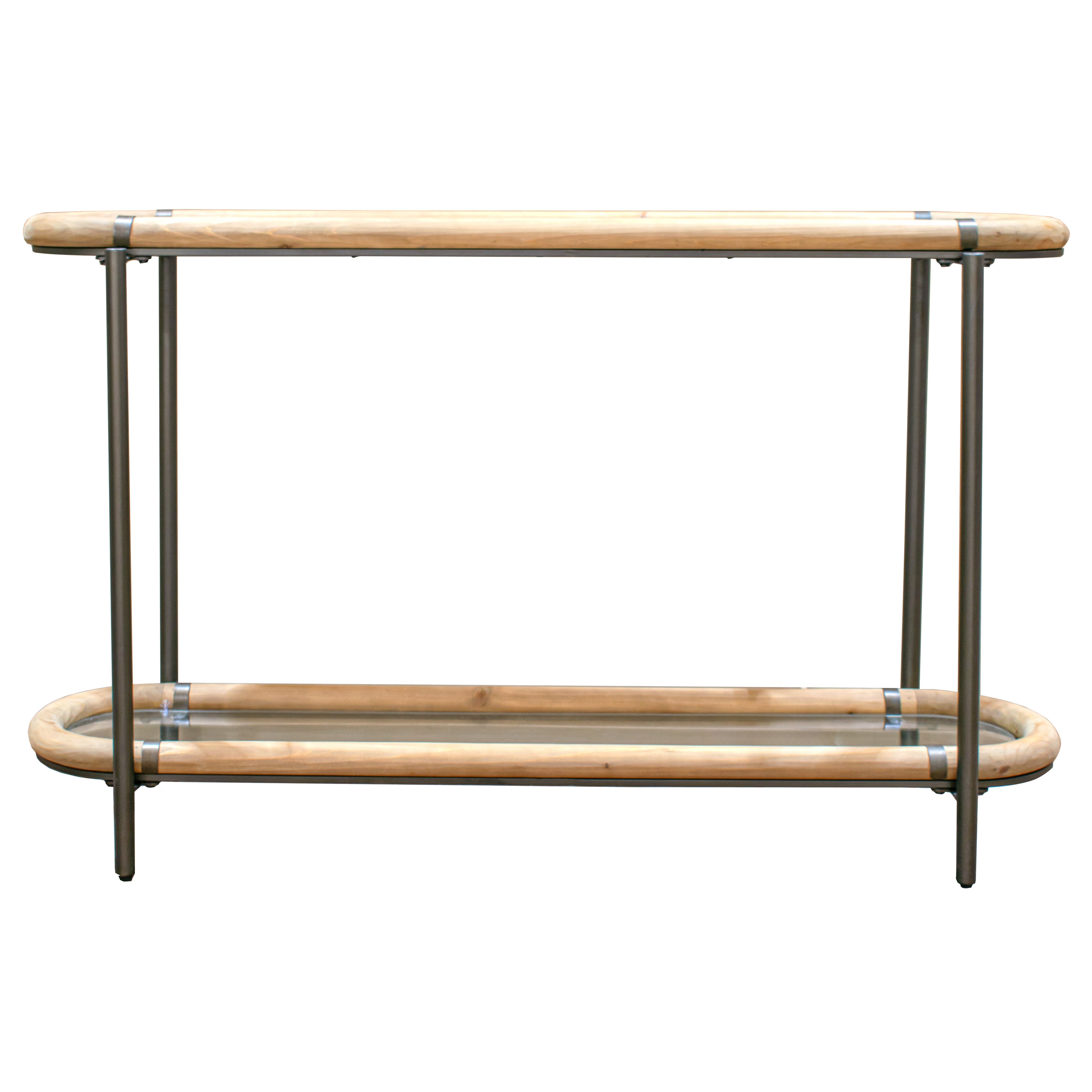 Morley Console Table - Natural Walnut