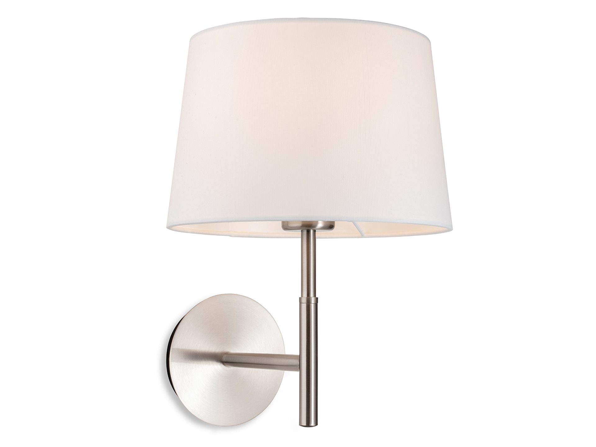 Seymour Single Wall Light- Chrome/ Steel Finishes