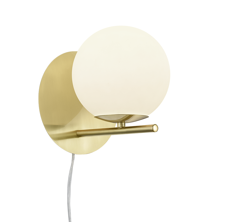Pure 1Lt Plug-in Wall Light - Various Colours